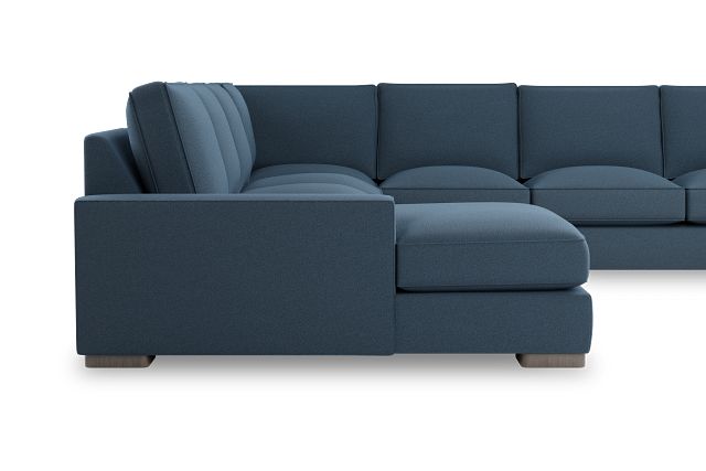 Edgewater Elite Blue Large Left Chaise Sectional