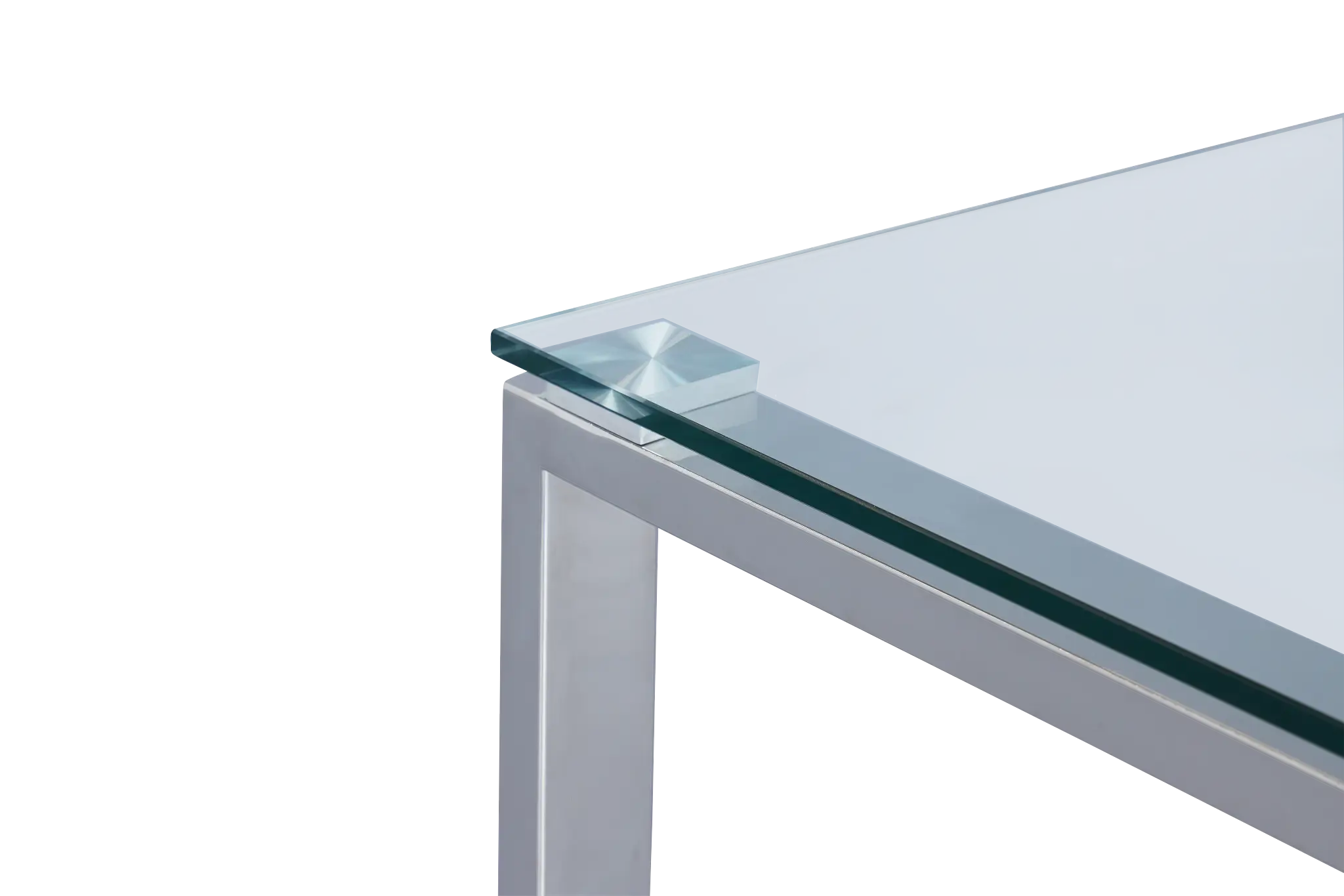 Olympia 39" Glass Desk Olympia 39" Glass Desk