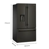 Kitchenaid 436 Series Black French Door Refrigerator