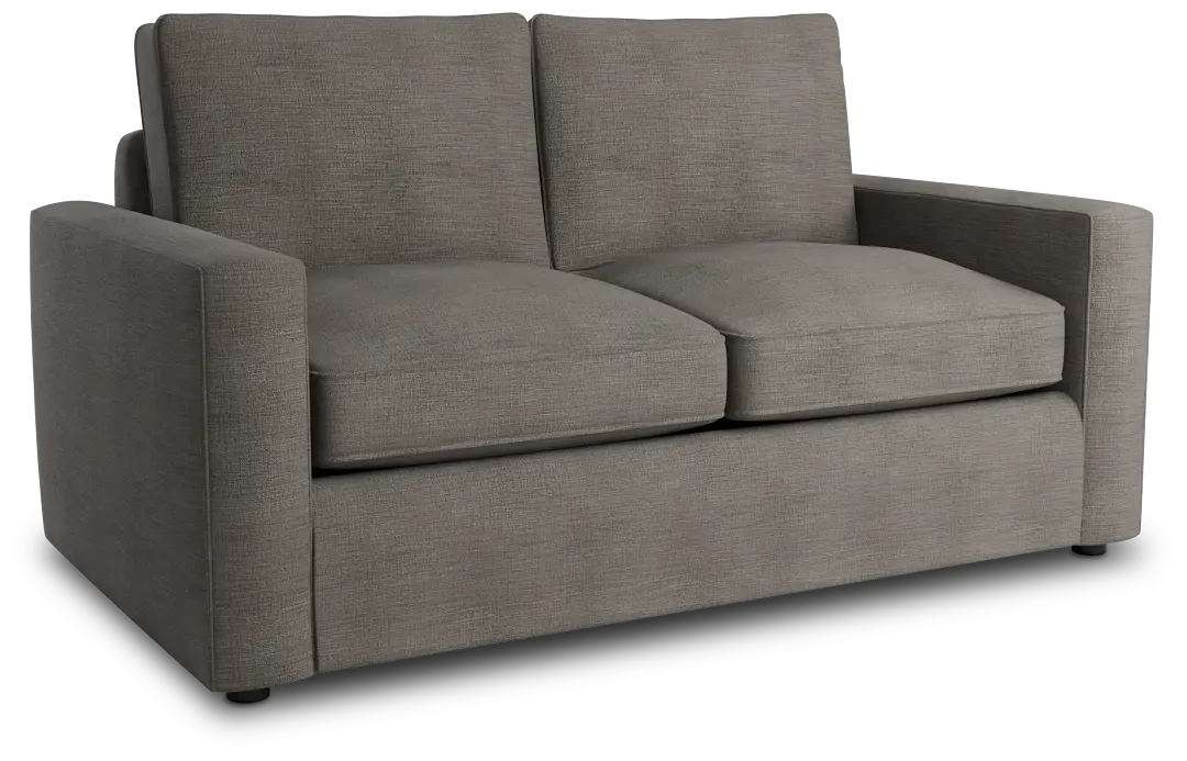 Siesta Victory Gray Fabric Loveseat Siesta Victory Gray Fabric Loveseat