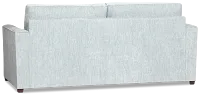 Shore Light Blue Fabric Memory Foam Sleeper
