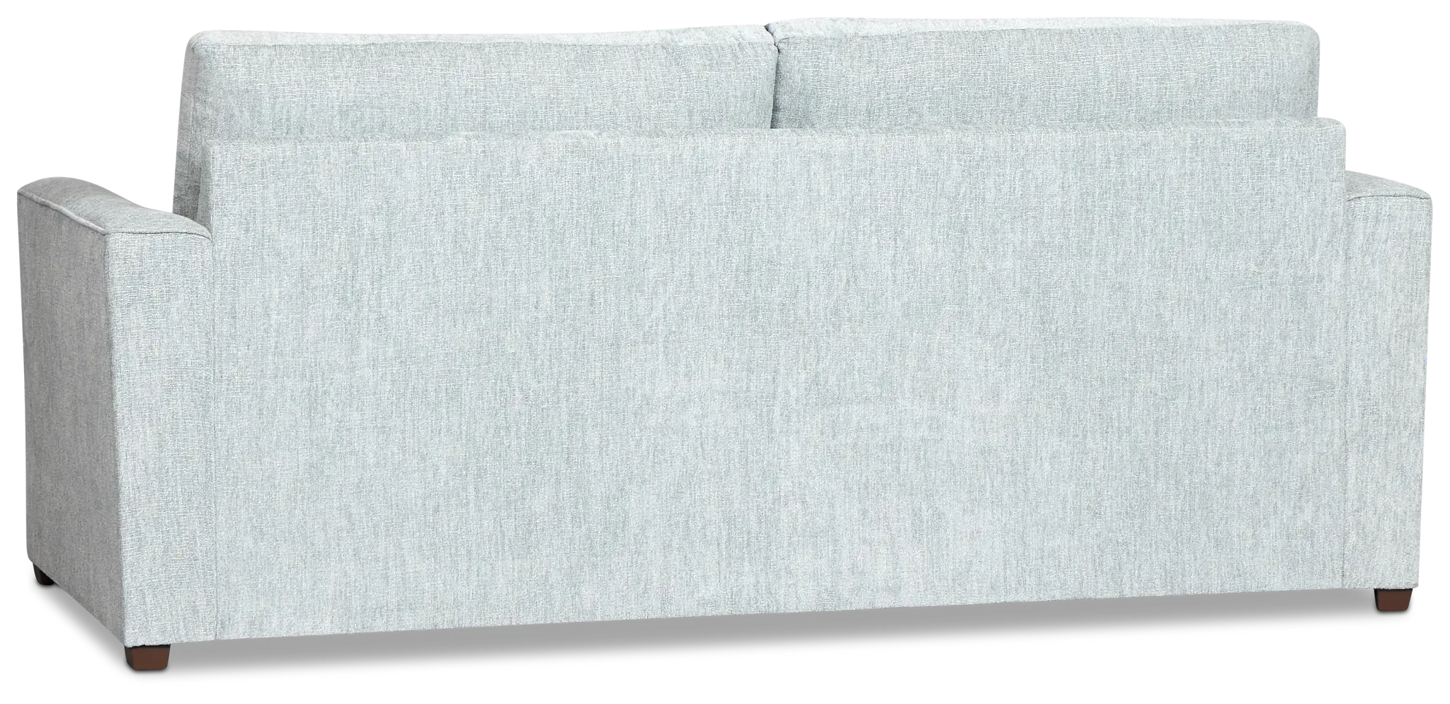 Shore Light Blue Fabric Memory Foam Sleeper Shore Light Blue Fabric Memory Foam Sleeper