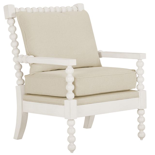 Savannah Ivory Accent Chair