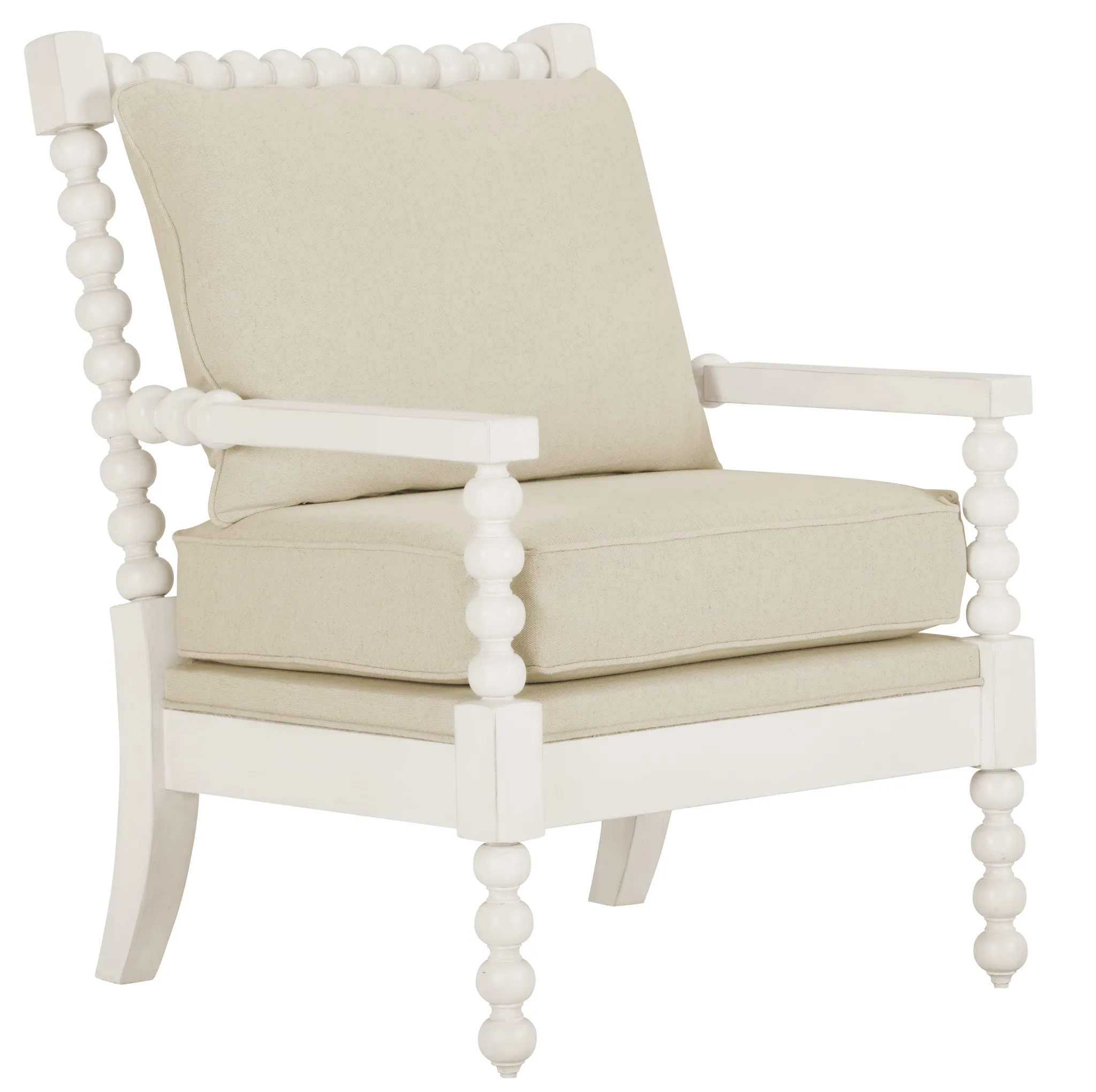 Savannah Ivory Accent Chair