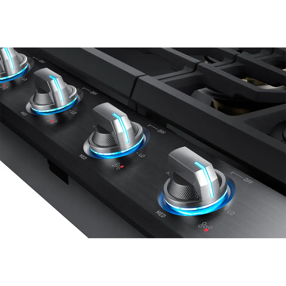 Samsung 7755 Series Black 30" Gas Cook Top