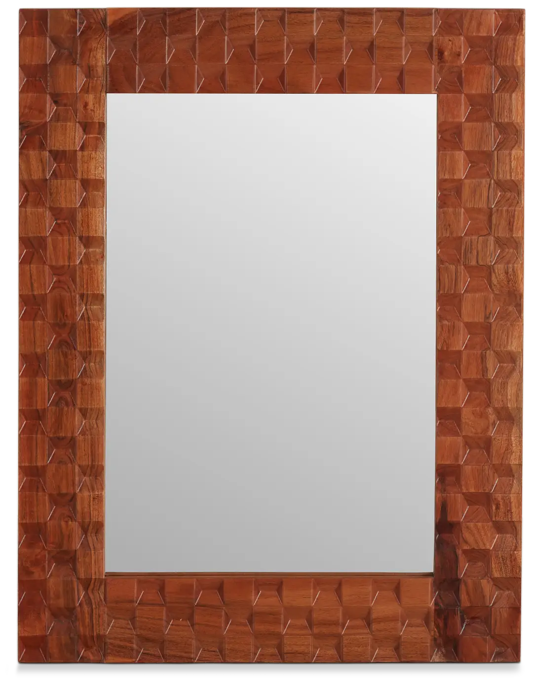 Brooks Wood Rect Mirror Brooks Wood Rect Mirror