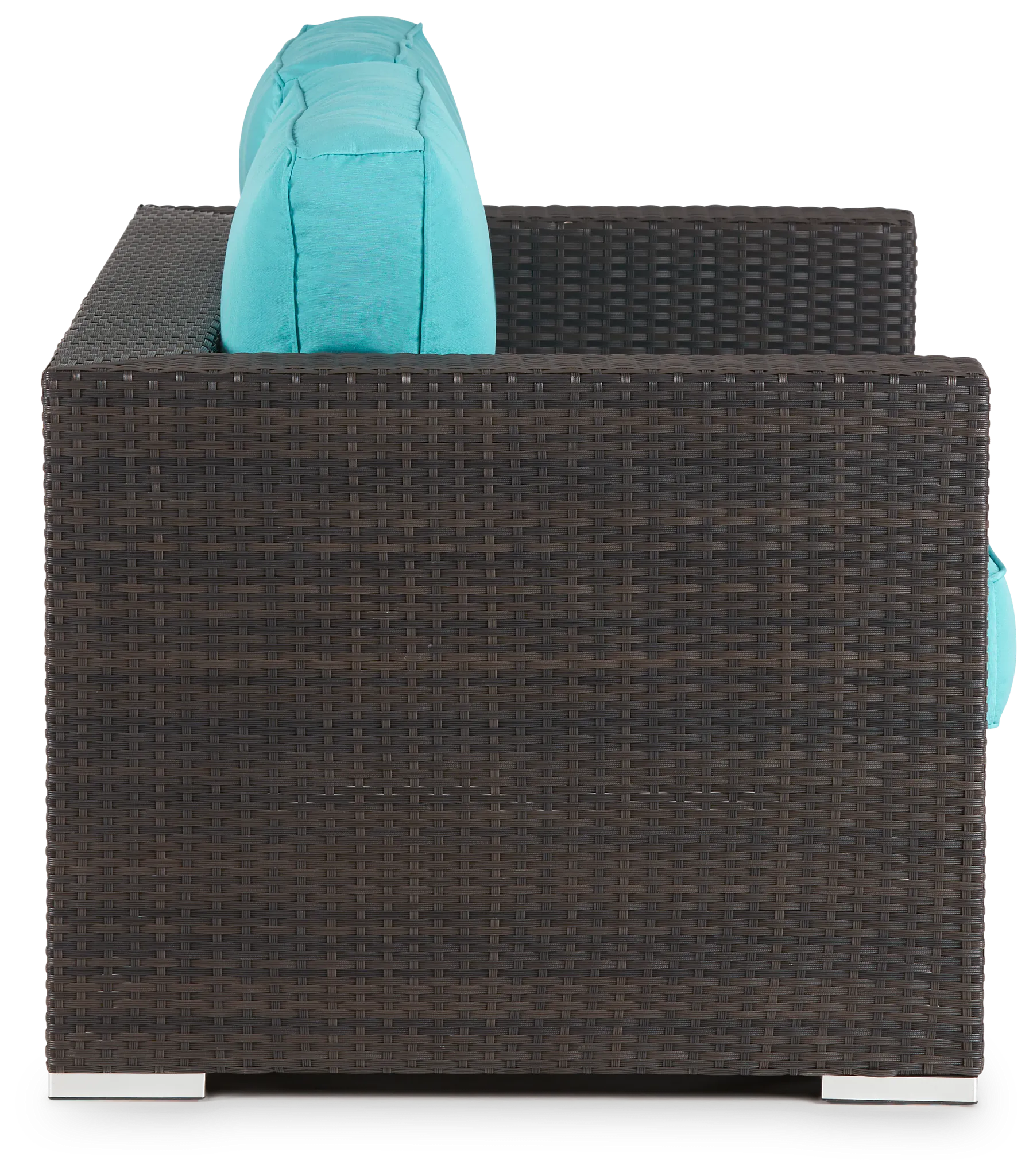 Fina Dark Teal Loveseat