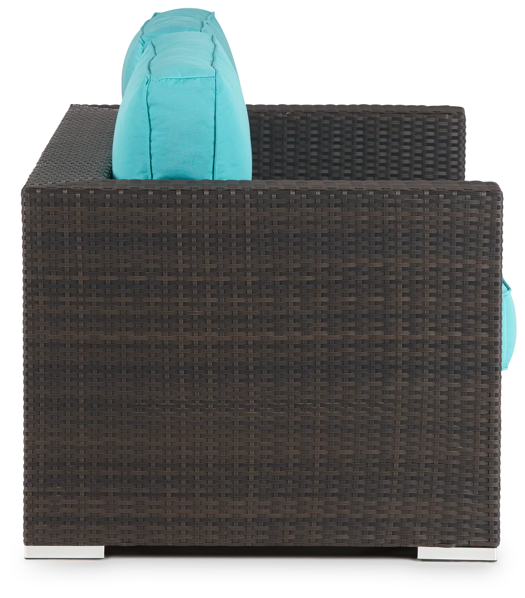 Fina Dark Teal Loveseat Fina Dark Teal Loveseat