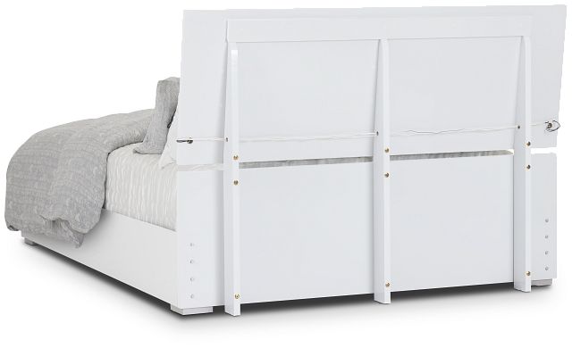 Mirabella White Panel Bed (4)