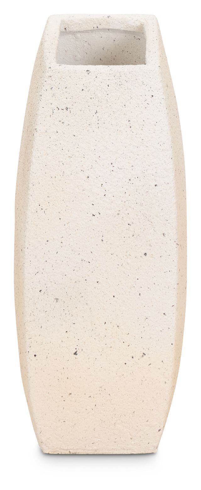 Selina White Large Vase
