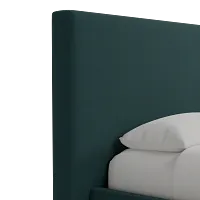 Grayton Joya Green 54" Upholstered Platform Bed