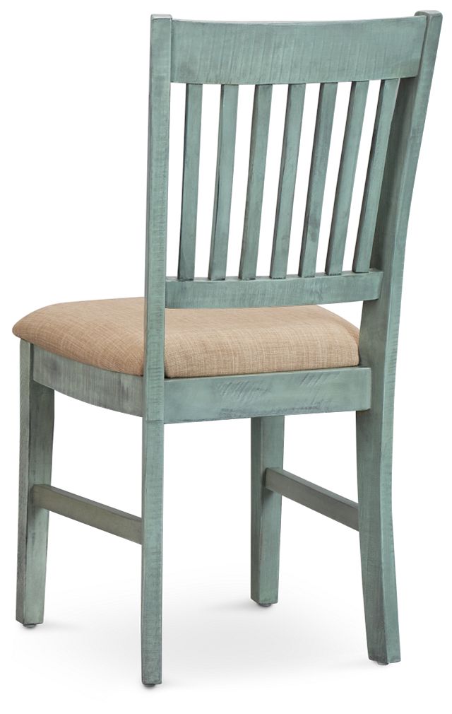 Augusta Teal Upholstered Desk Chair