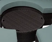 Fina Teal Canopy Daybed