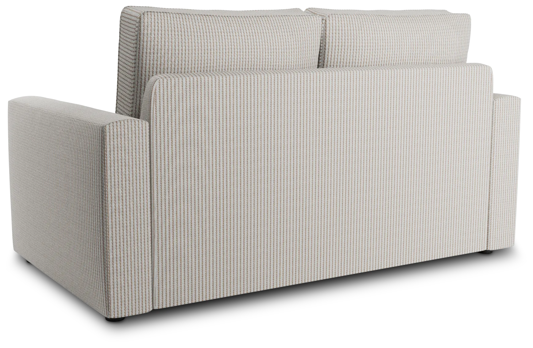 Siesta Lucy Light Beige Fabric Loveseat