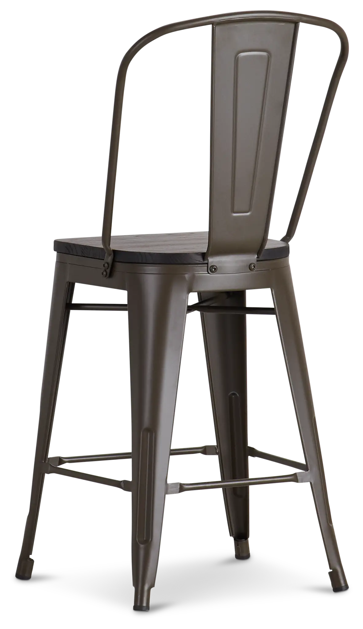 Harlow Dark Tone 24" Wood Barstool Harlow Dark Tone 24" Wood Barstool