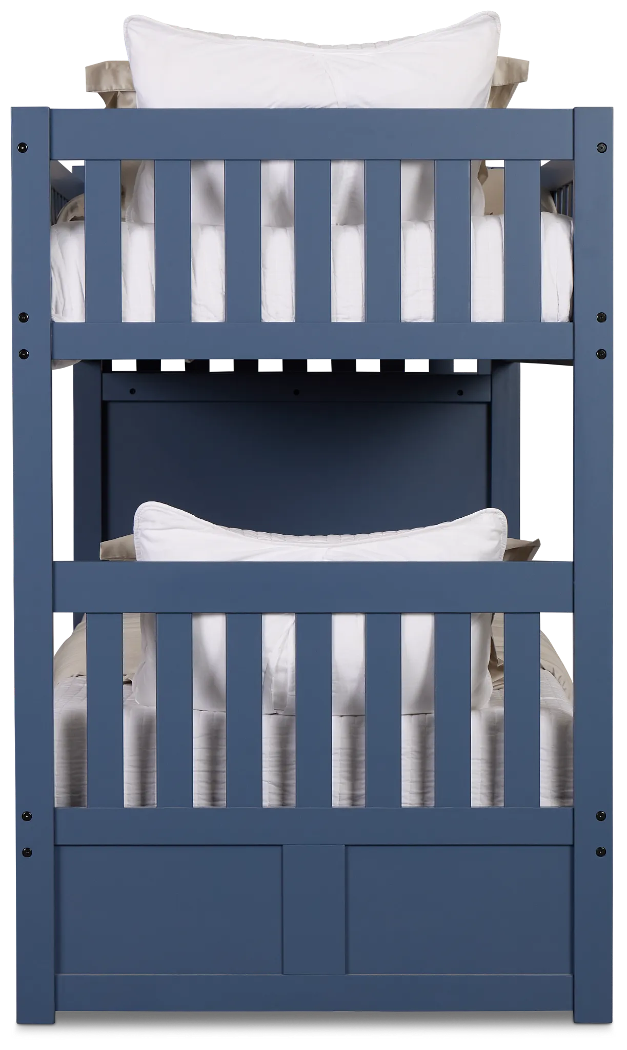 Charleston Dark Blue Step Storage Bunk Bed