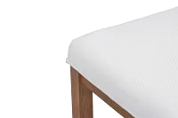 Provo White 24" Upholstered Barstool