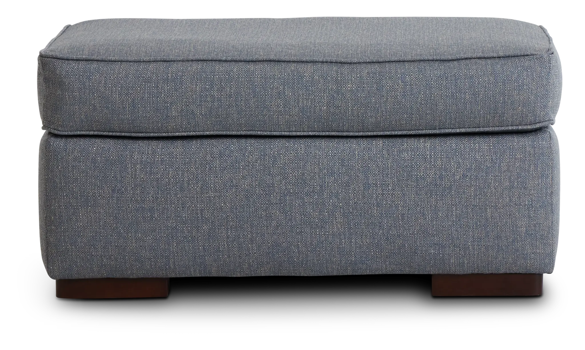 Austin Blue Fabric Ottoman Austin Blue Fabric Ottoman