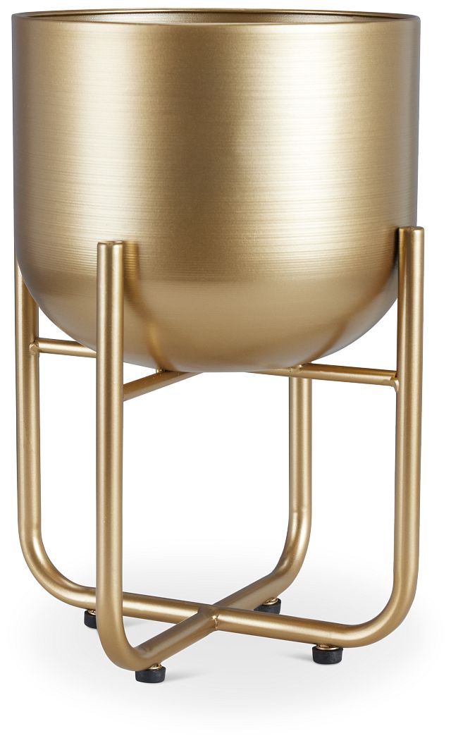 Windham Gold Small Planter