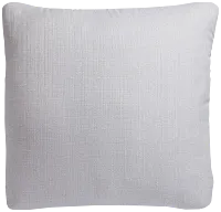 Zeke Light Gray 20" Accent Pillow