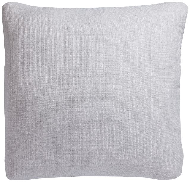 Zeke Light Gray 20" Accent Pillow