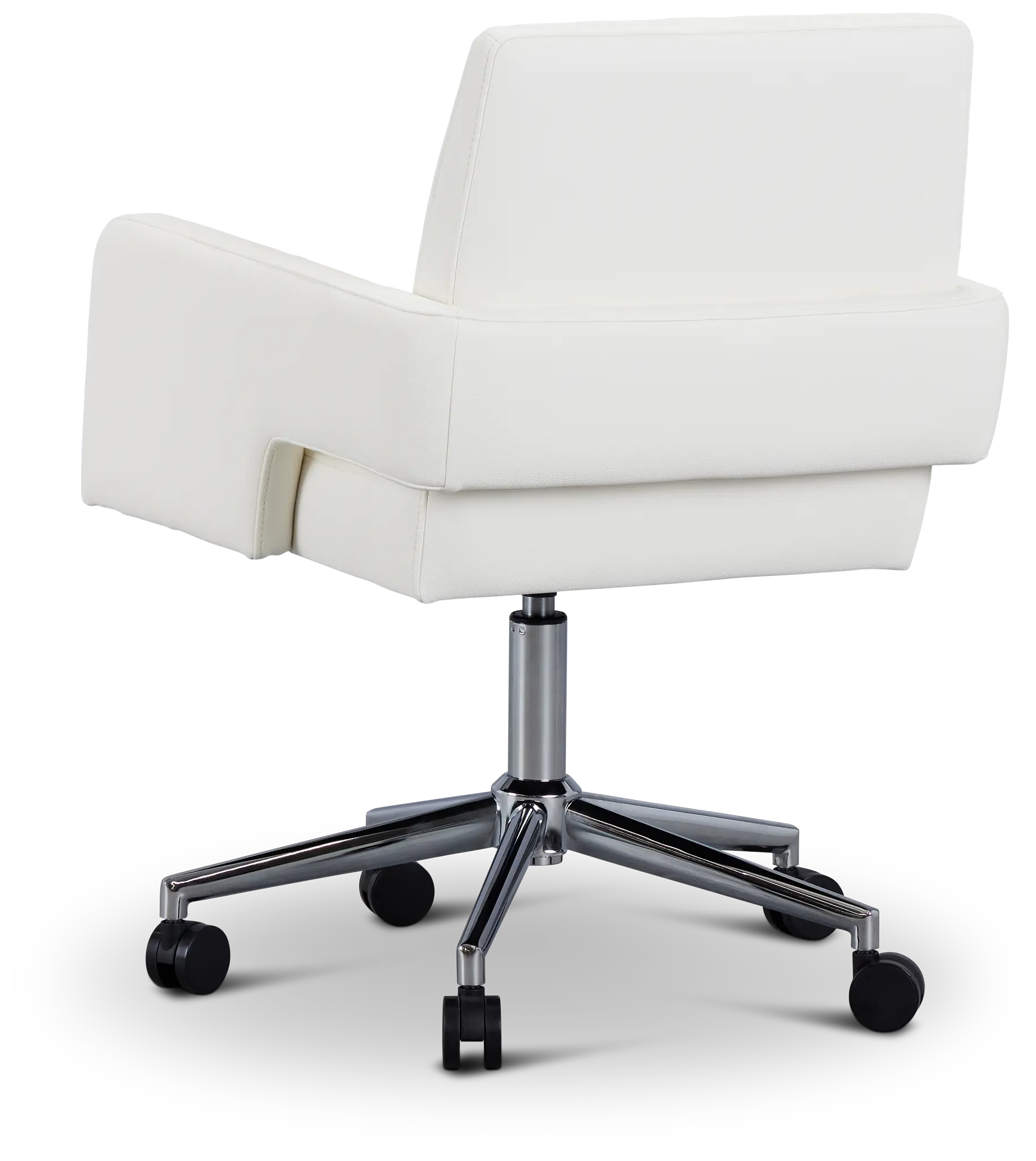 Skye White Swivel Desk Chair Skye White Swivel Desk Chair
