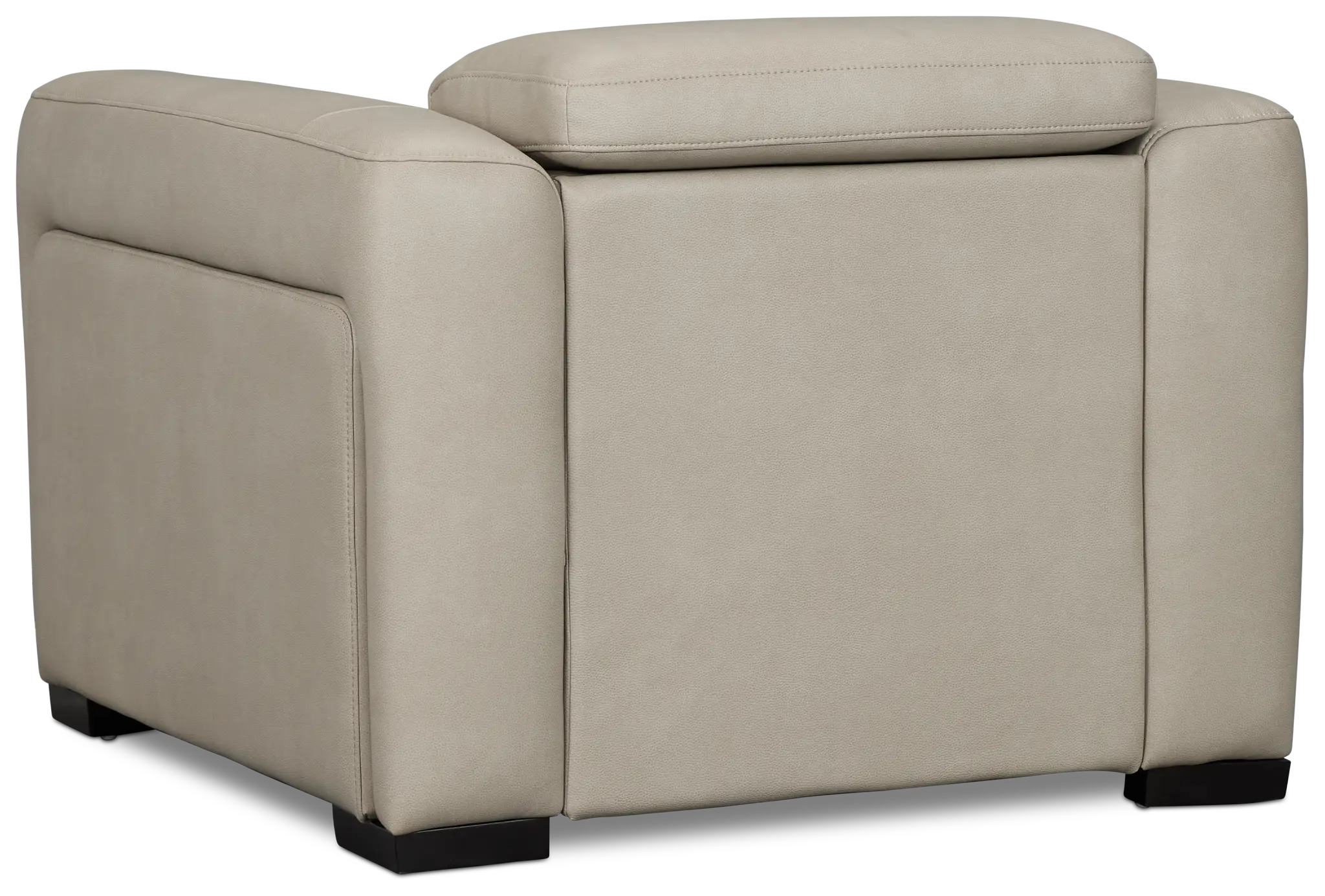 Melody Light Gray Micro Power Recliner Melody Light Gray Micro Power Recliner