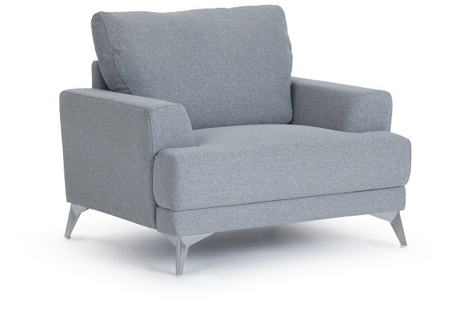 Hayden Light Gray Fabric Chair