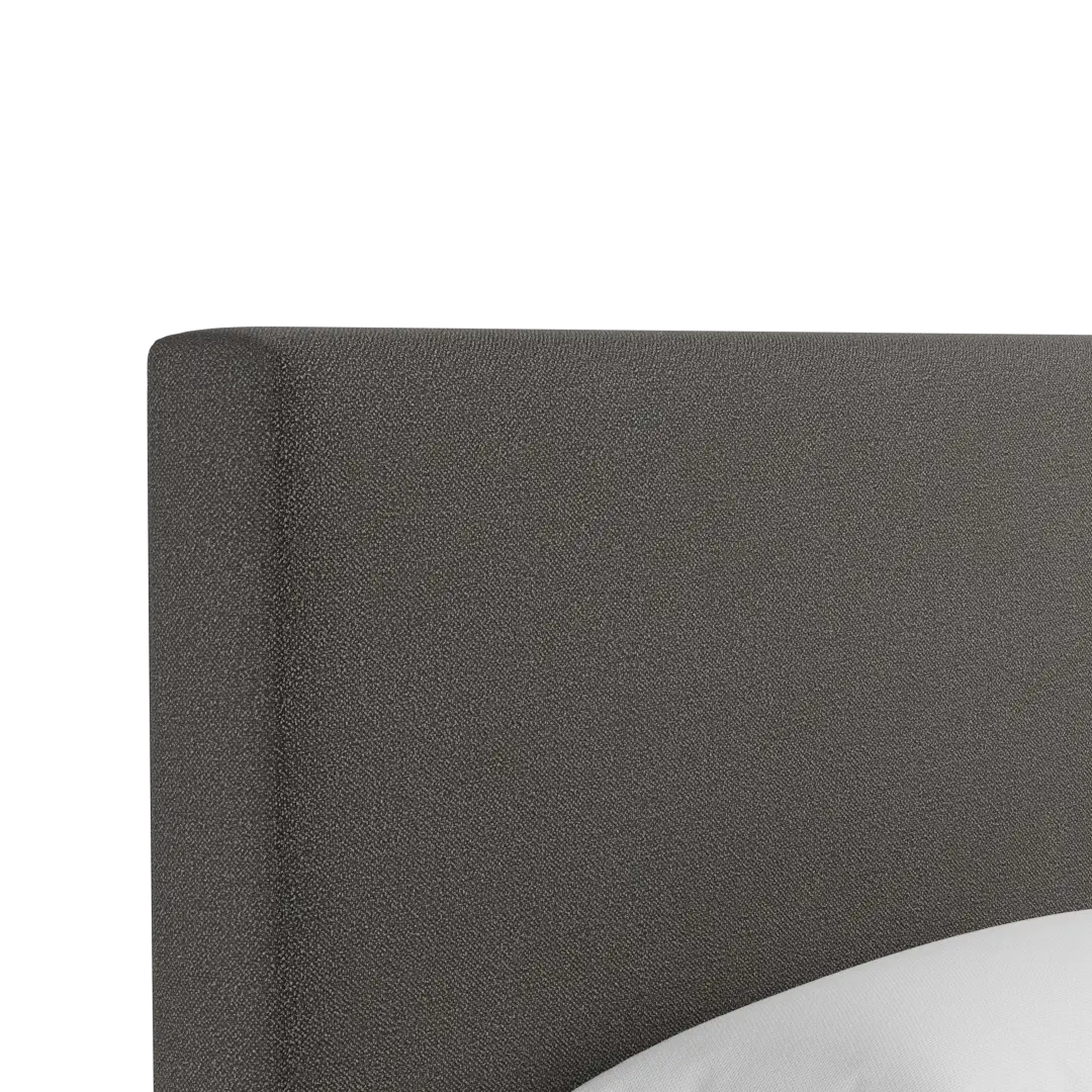 Grayton Elite Dark Gray 54" Upholstered Platform Bed Grayton Elite Dark Gray 54" Upholstered Platform Bed