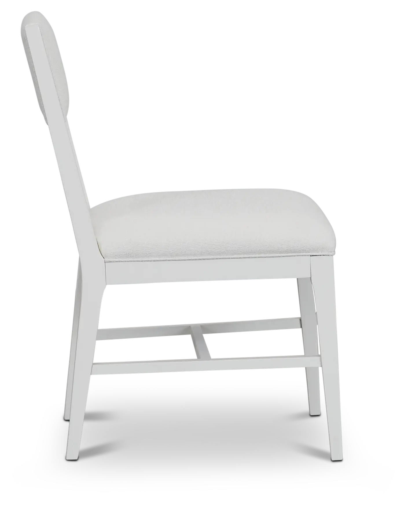 Presley White Upholstered Side Chair Presley White Upholstered Side Chair