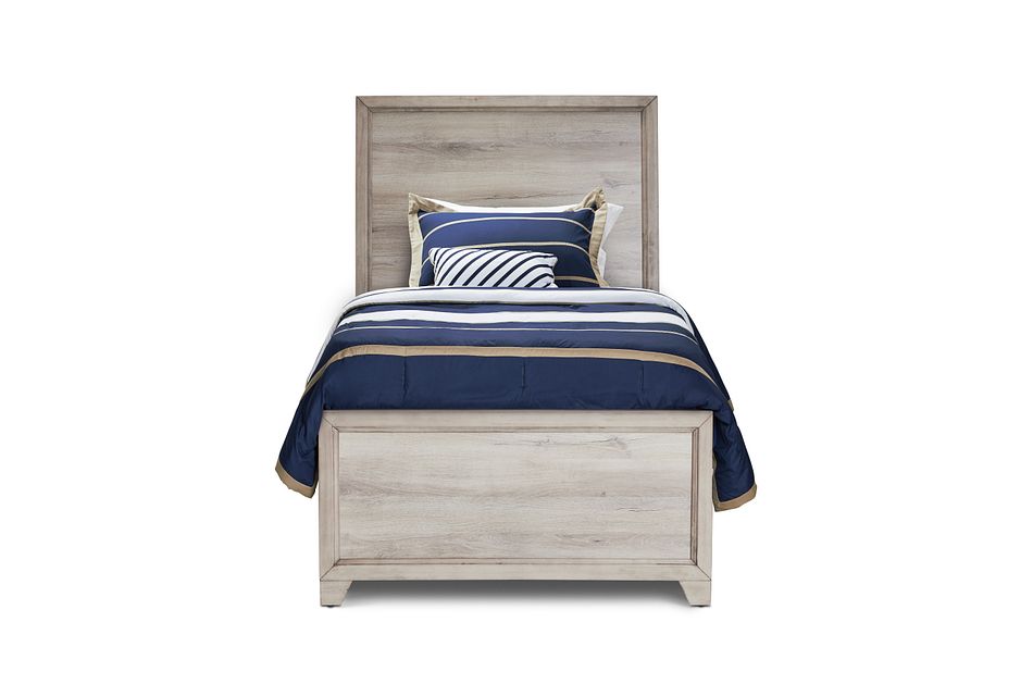 Rivercreek Gray Wood Panel Bed Baby Kids Beds City Furniture
