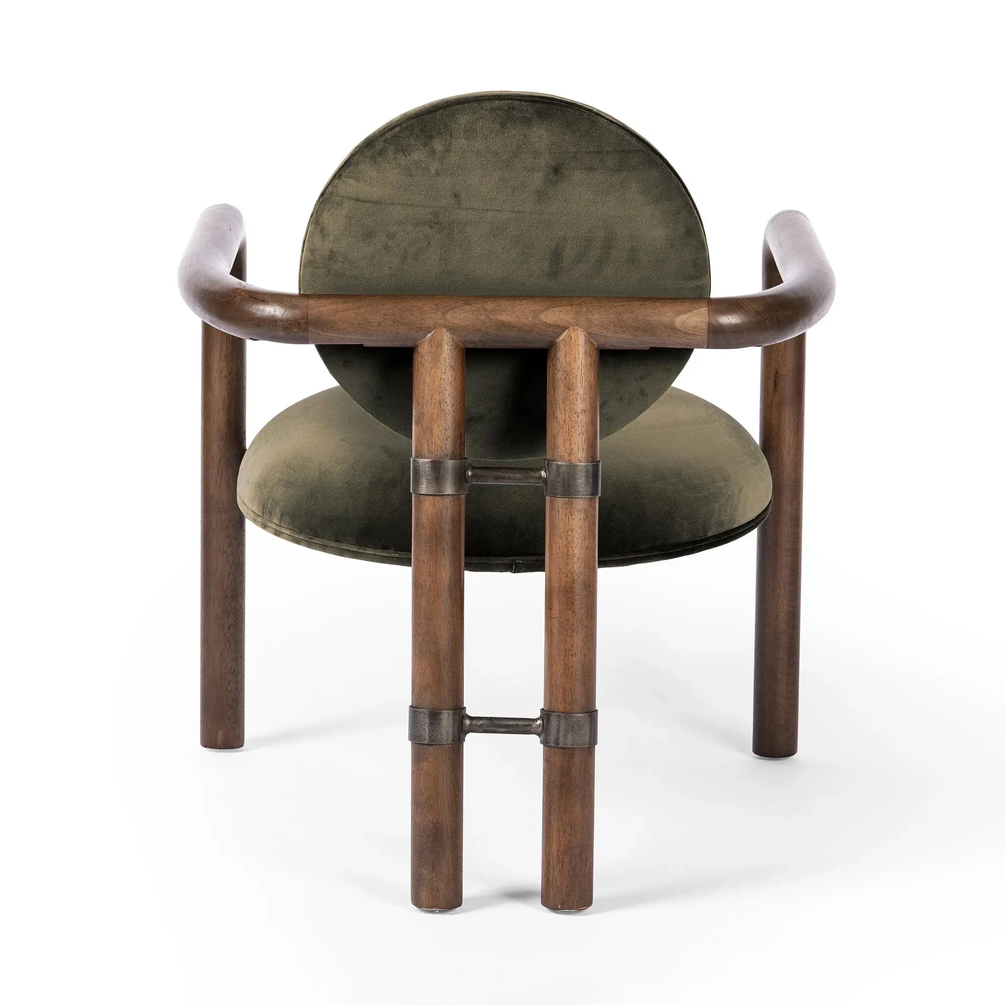 Four Hands Cari Dark Green Velvet Accent Chair Four Hands Cari Dark Green Velvet Accent Chair