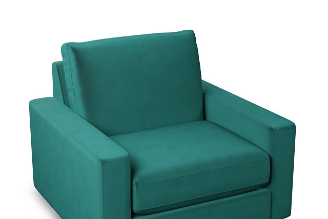 Edgewater Joya Green Swivel Chair