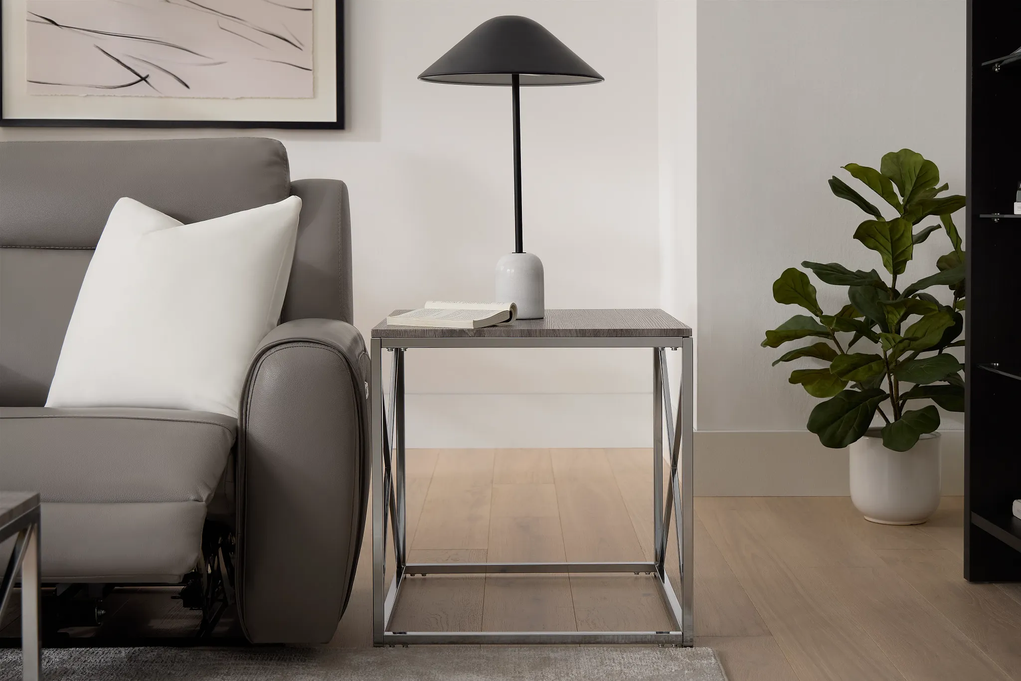 Lauryn Gray End Table