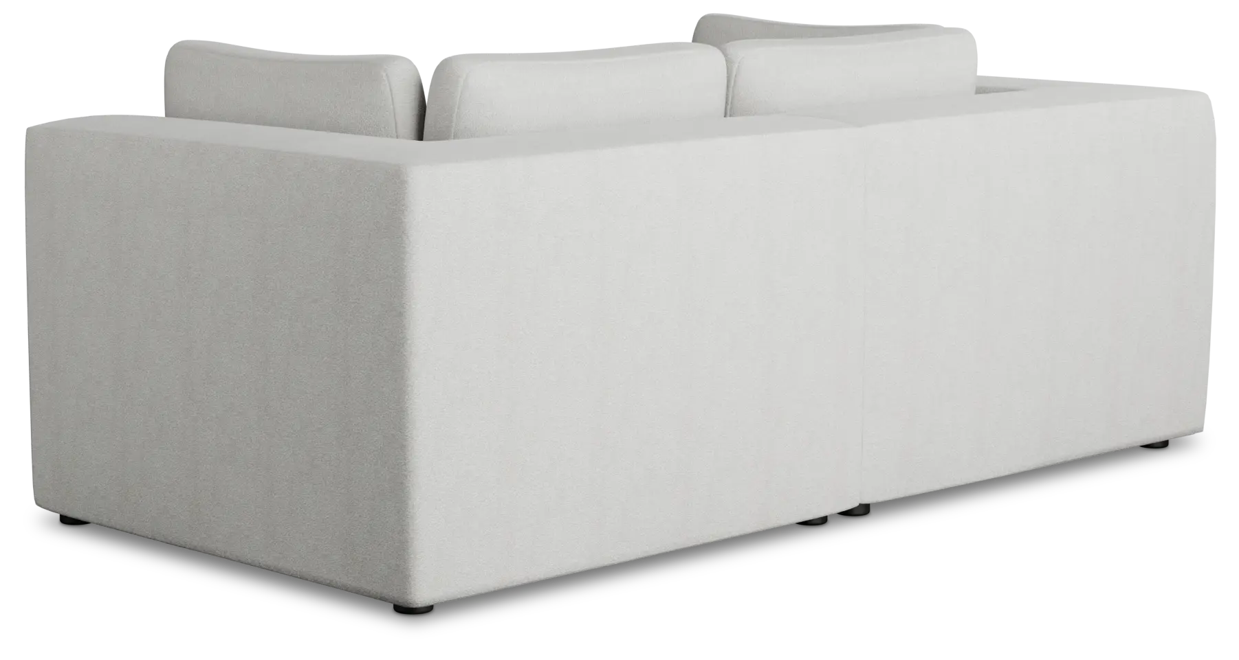 Destin Sutton Gray Fabric 2 Piece Modular Sofa Destin Sutton Gray Fabric 2 Piece Modular Sofa