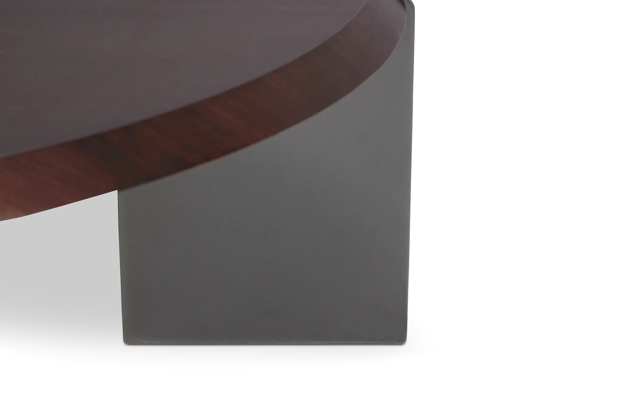 Atticus Dark Tone Round Coffee Table