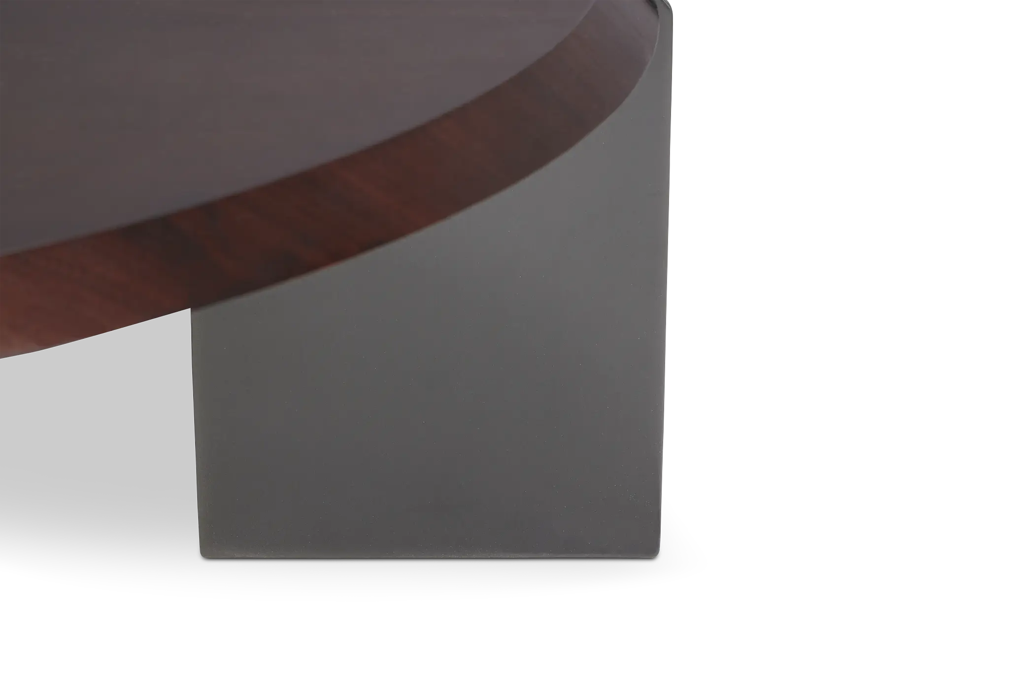 Atticus Dark Tone Round Coffee Table Atticus Dark Tone Round Coffee Table