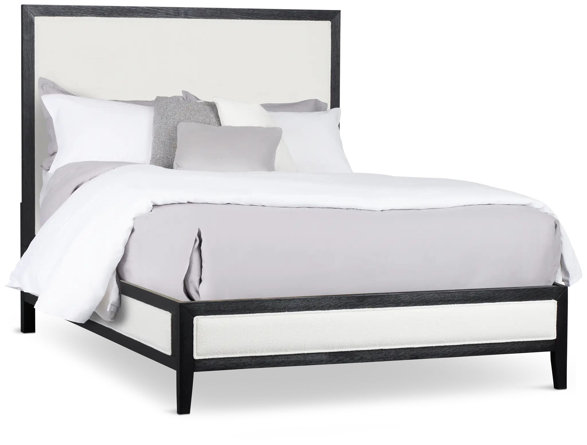 Alden Black Uph Platform Bed Alden Black Uph Platform Bed