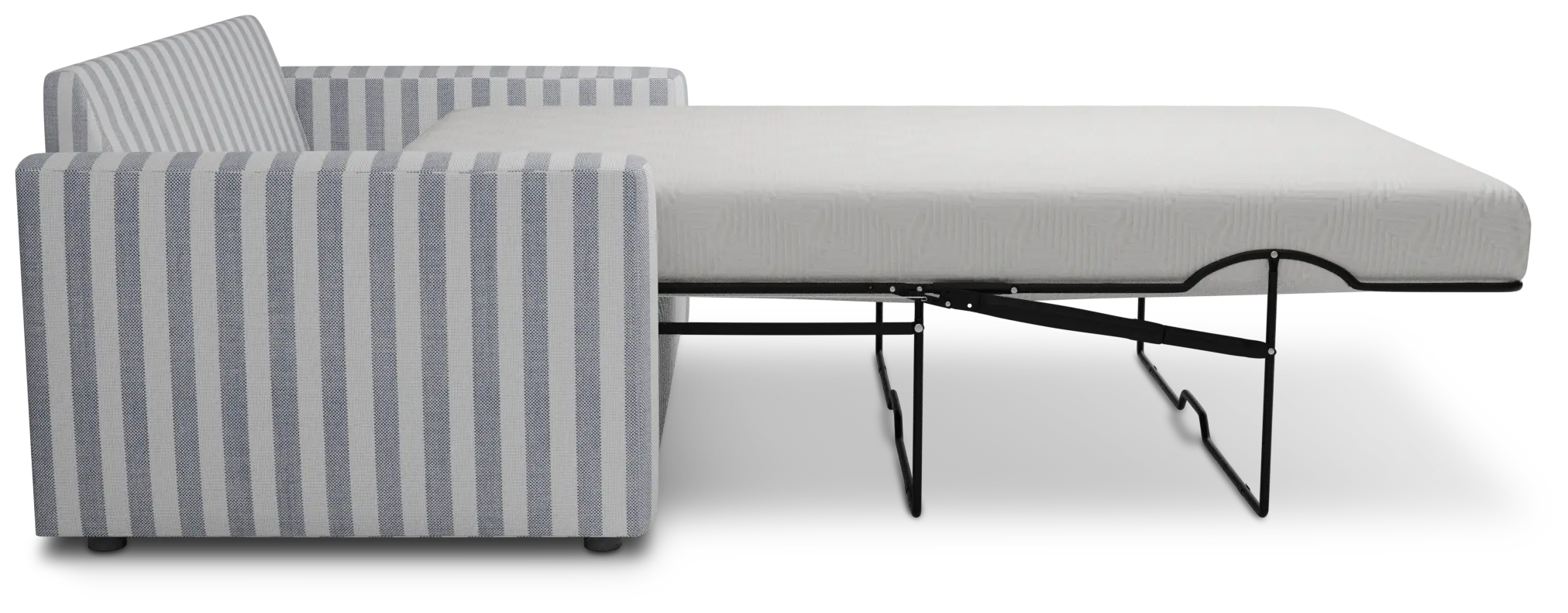 Siesta Sea Lane Dark Blue Fabric Cooling Memory Foam Sleeper Siesta Sea Lane Dark Blue Fabric Cooling Memory Foam Sleeper