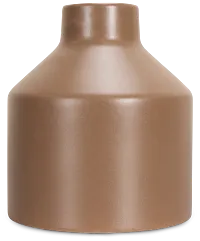 Datz Light Brown Small Vase