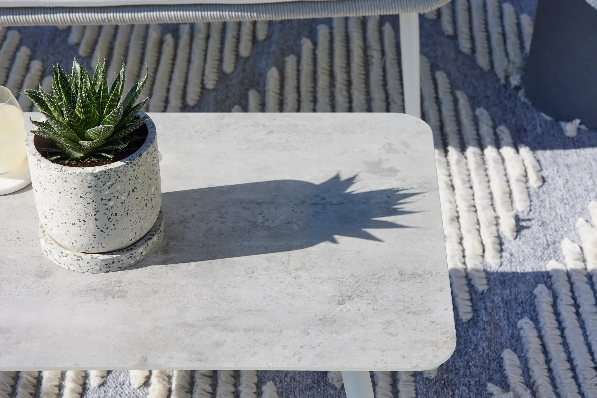 Andes Gray Ceramic Coffee Table Andes Gray Ceramic Coffee Table