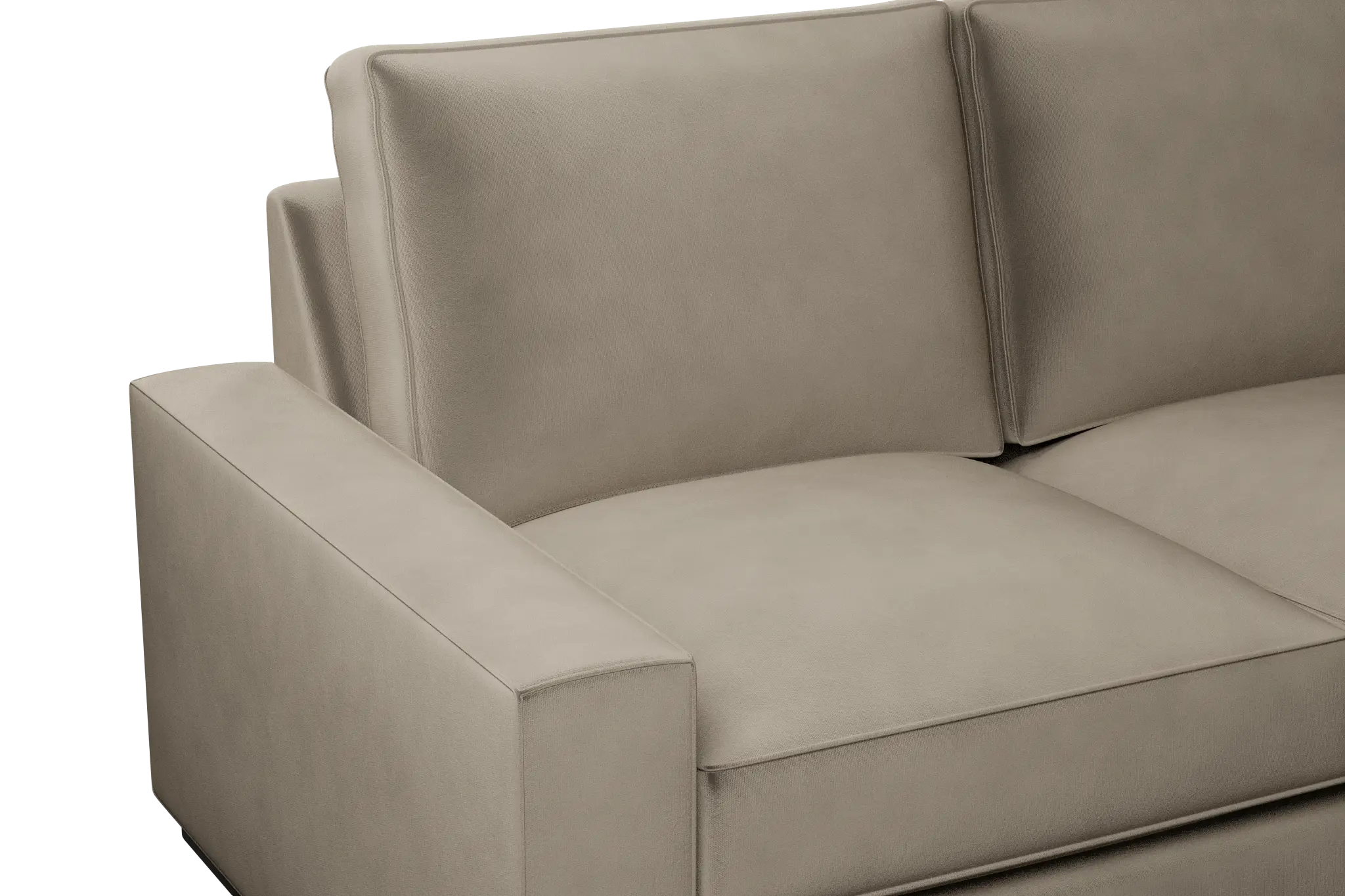 Edgewater Joya Beige Right Chaise Sectional Edgewater Joya Beige Right Chaise Sectional