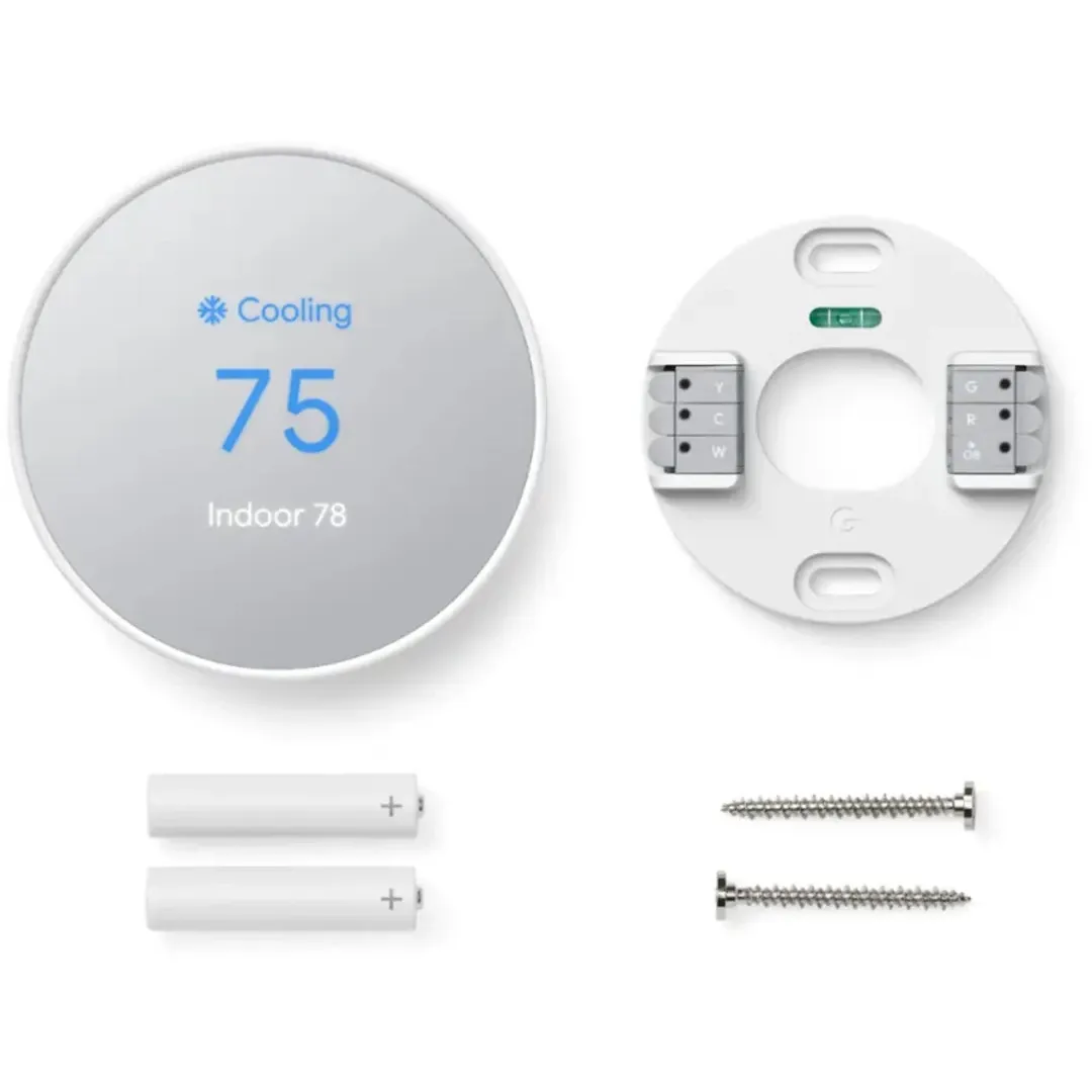 Google Nest White Smart Thermostats