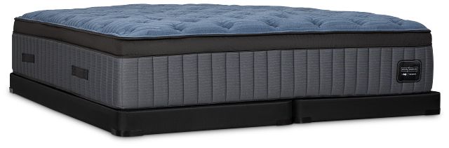Kevin Charles By Sealy Reserve Lux Plush Low-profile Mattress Set
