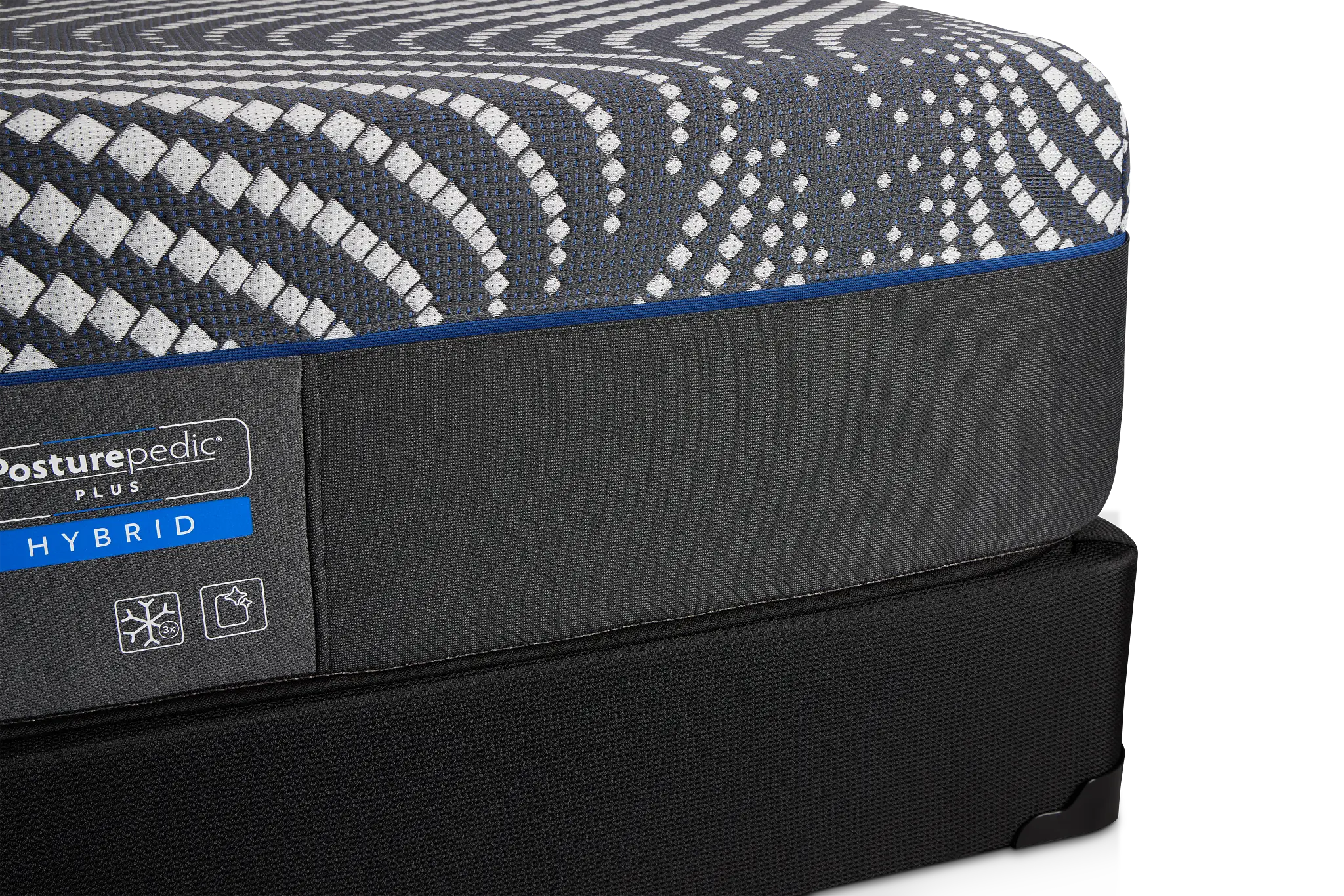 Sealy Posturepedic Plus High Point 14" Firm Mattress Set Sealy Posturepedic Plus High Point 14" Firm Mattress Set