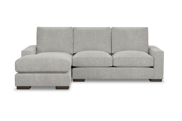 Edgewater Elevation Khaki Left Chaise Sectional