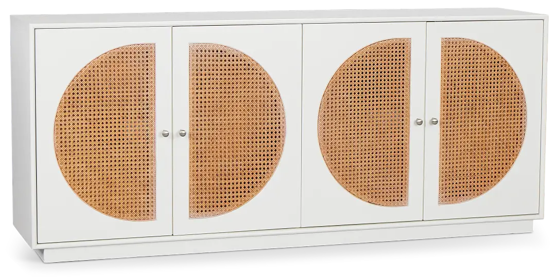 Malibu White Credenza Malibu White Credenza