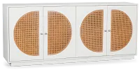 Malibu White Credenza
