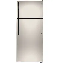 Ge 18 Series Silver Top Freezer Refrigerator