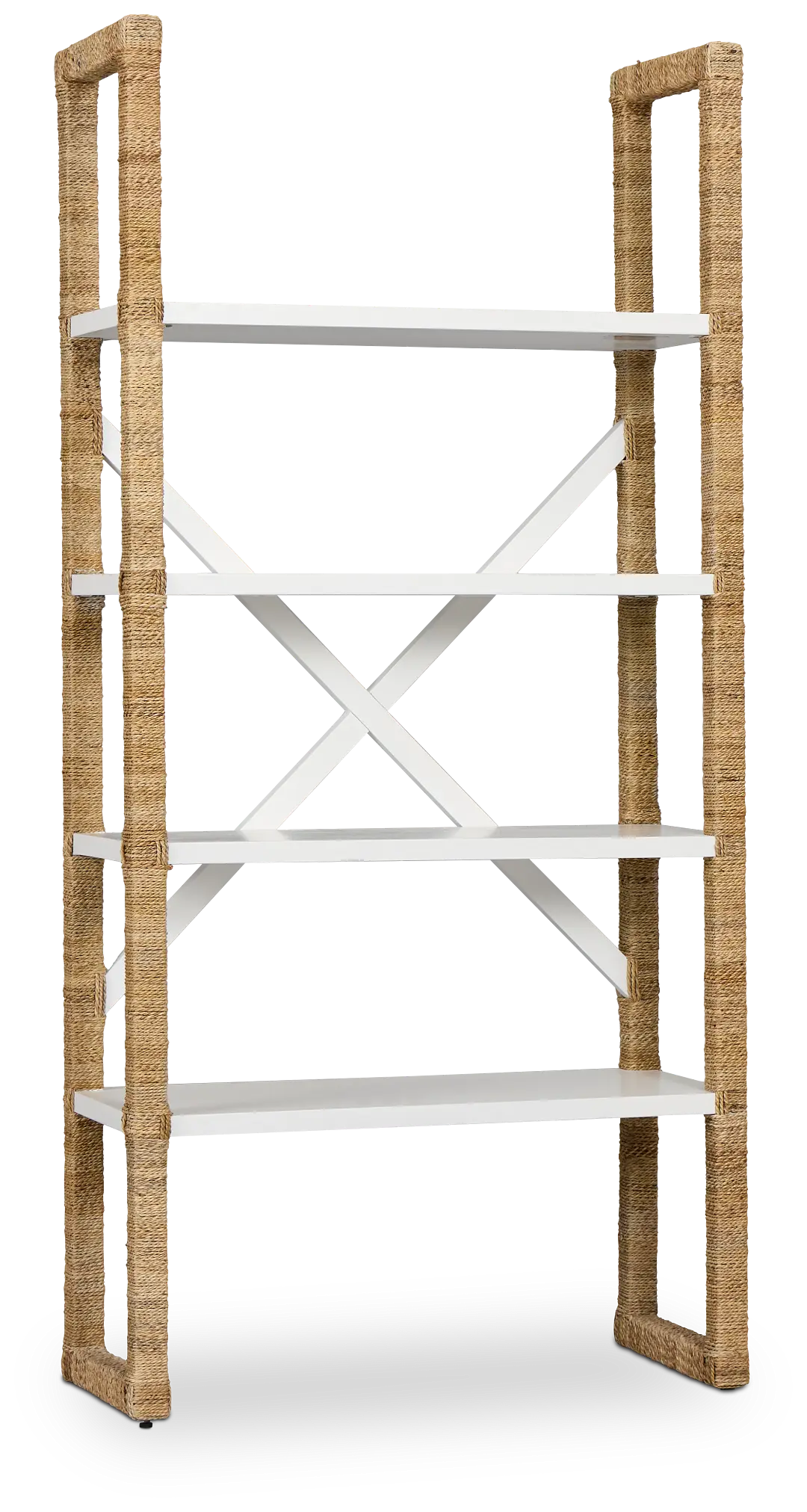 Marley Light Tone Woven Bookcase Marley Light Tone Woven Bookcase